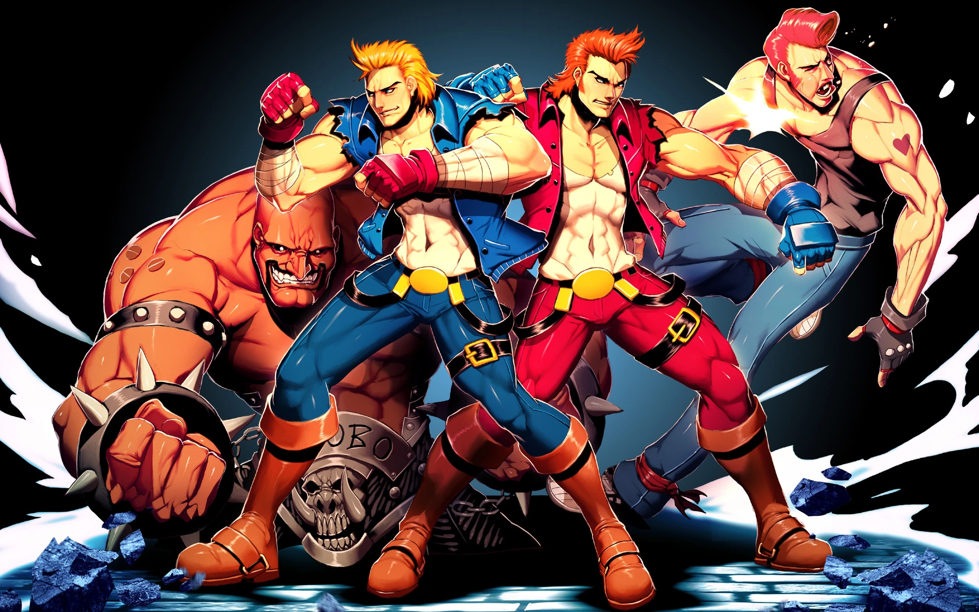 Double Dragon: Neon - Brawler Bros. | Steam Trading Cards Wiki | FANDOM