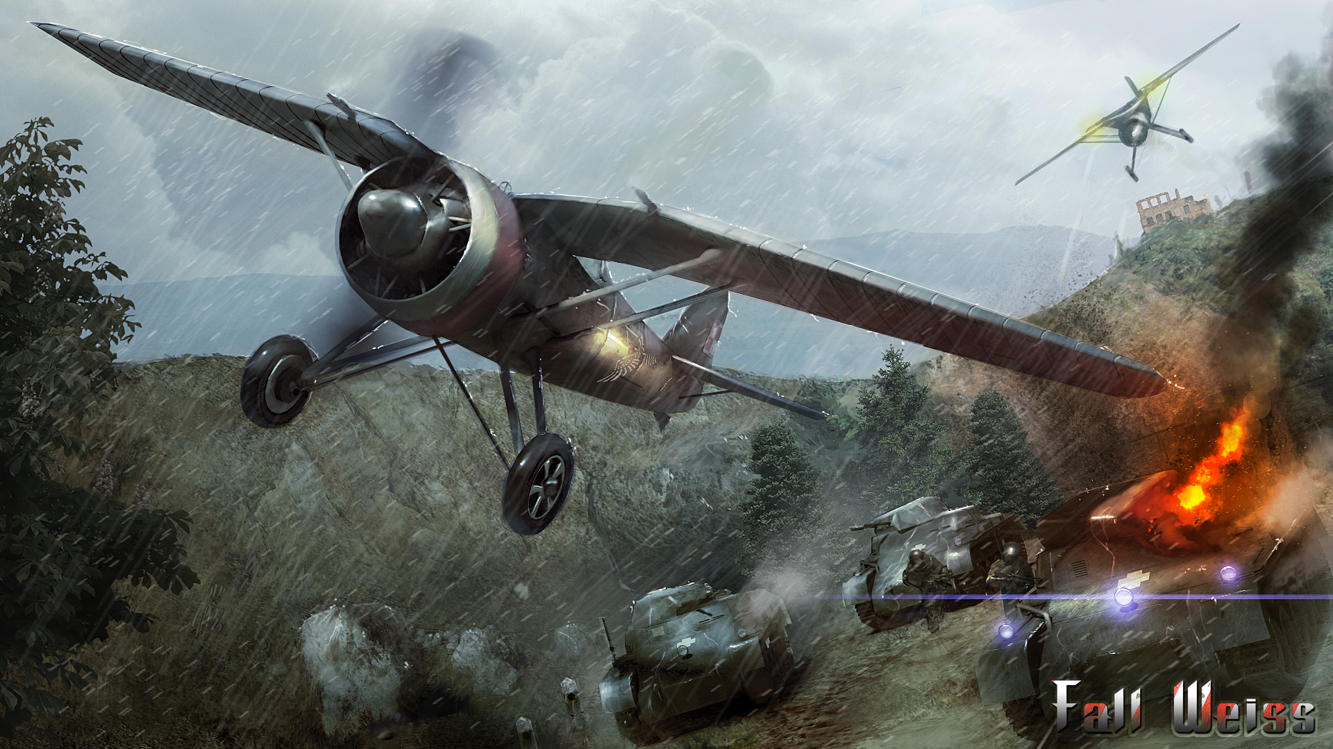 The Campaign Series: Fall Weiss - PZL P.11 | Steam Trading ...