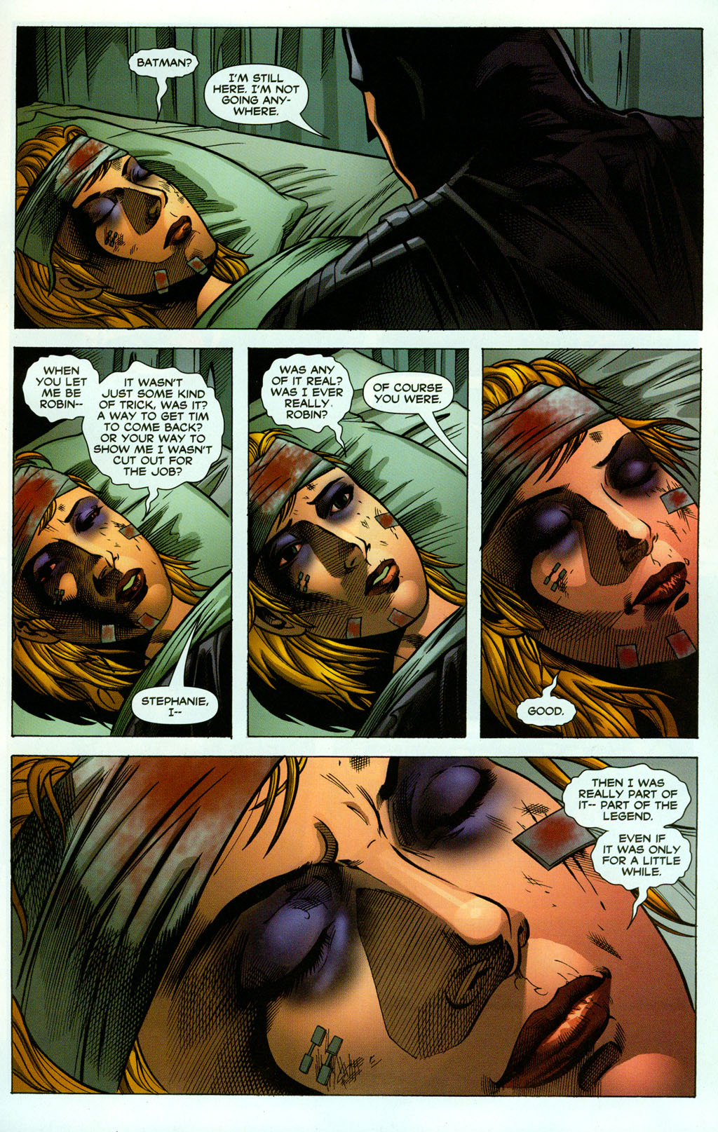 Robin #126 2004 1st App Stephanie Brown as Robin