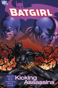 Batgirl Kicking Assassins TPB