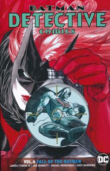Detective Comics Fall of the Batmen TPB Cover