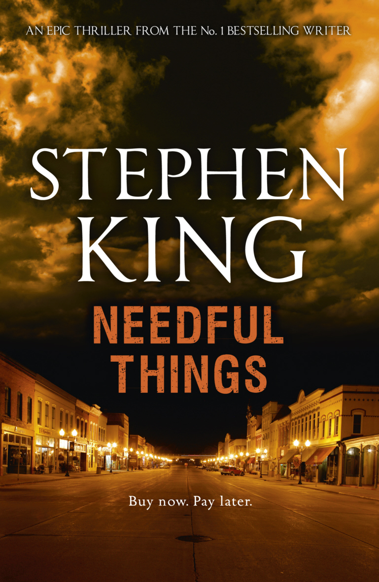 Needful Things Stephen King Wiki FANDOM powered by Wikia