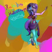 Heliotrope crystal