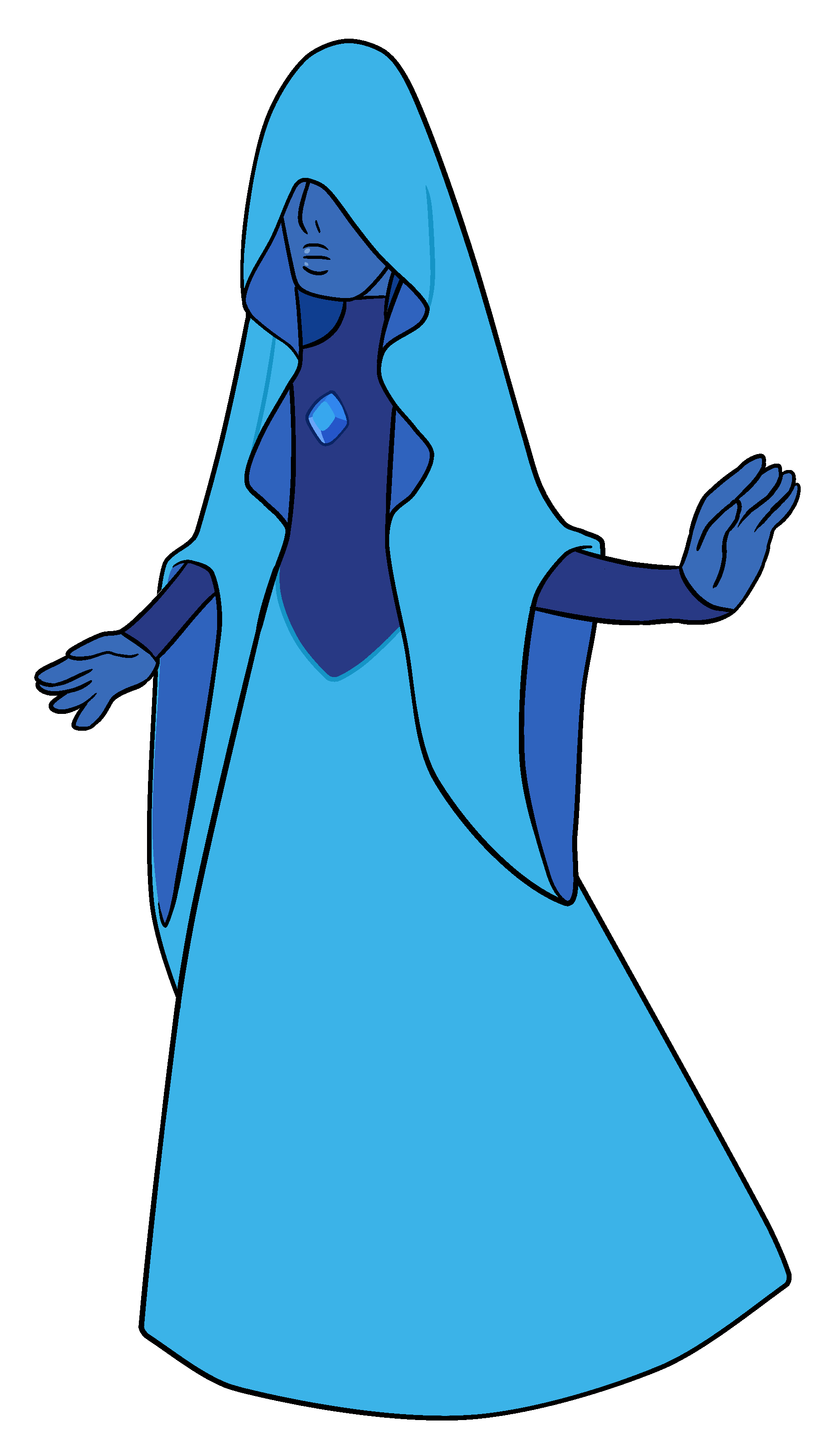 Image Blue Diamond Standing Fanmadepng Steven Universe Wiki Fandom Powered By Wikia 