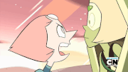 Pearl vs Peridot gif
