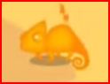 Orange Chameleon
