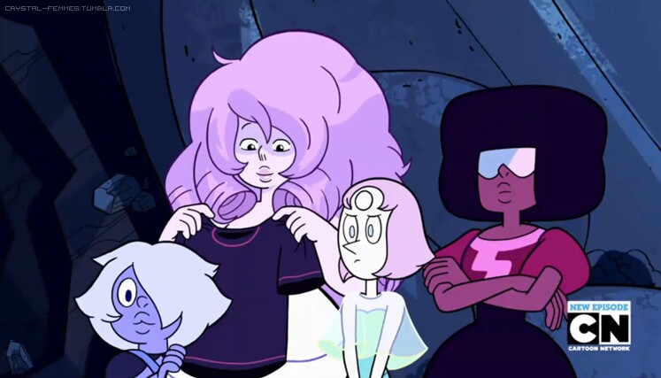 Why the crystal gems look younger in 