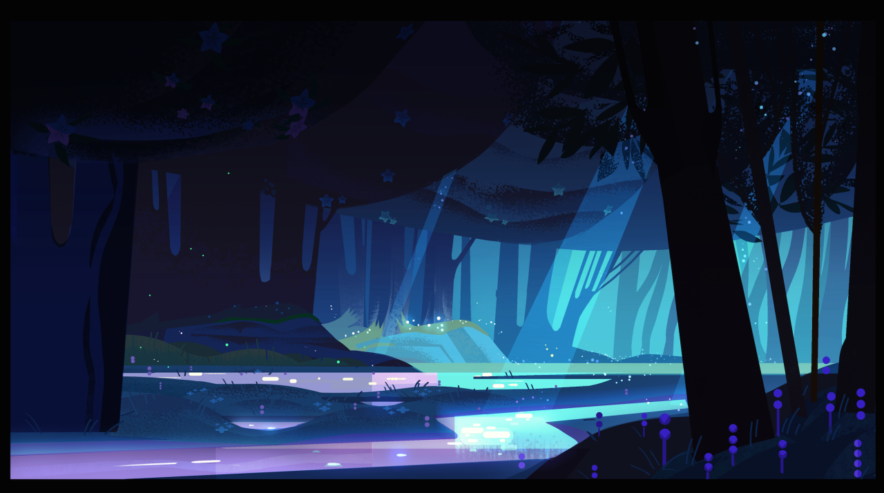 Image - The Answer Background Forest flipped.png | Steven Universe Wiki ...