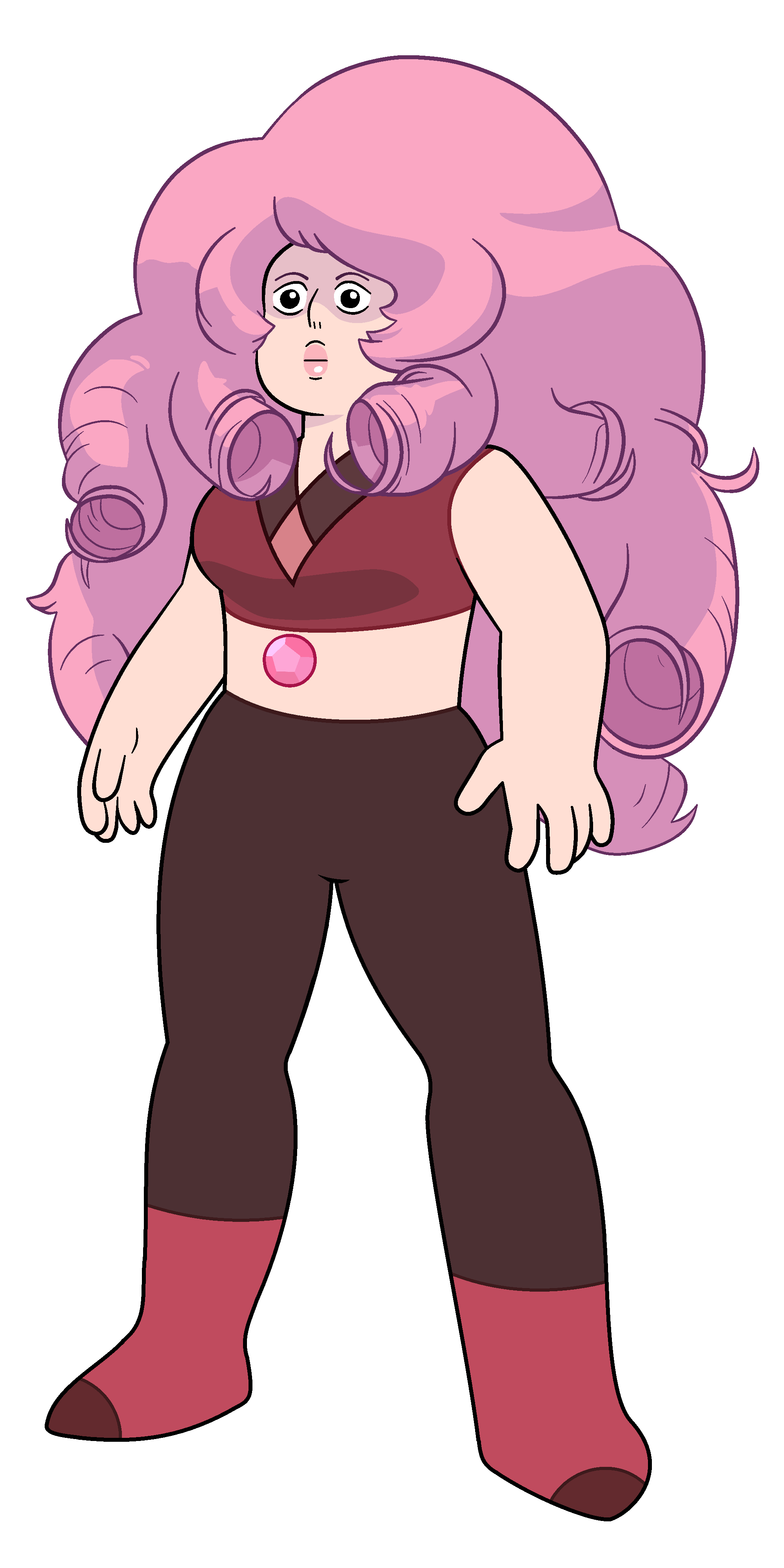 Image - Rose quarts amethyst soilder form.png | Steven Universe Wiki ...