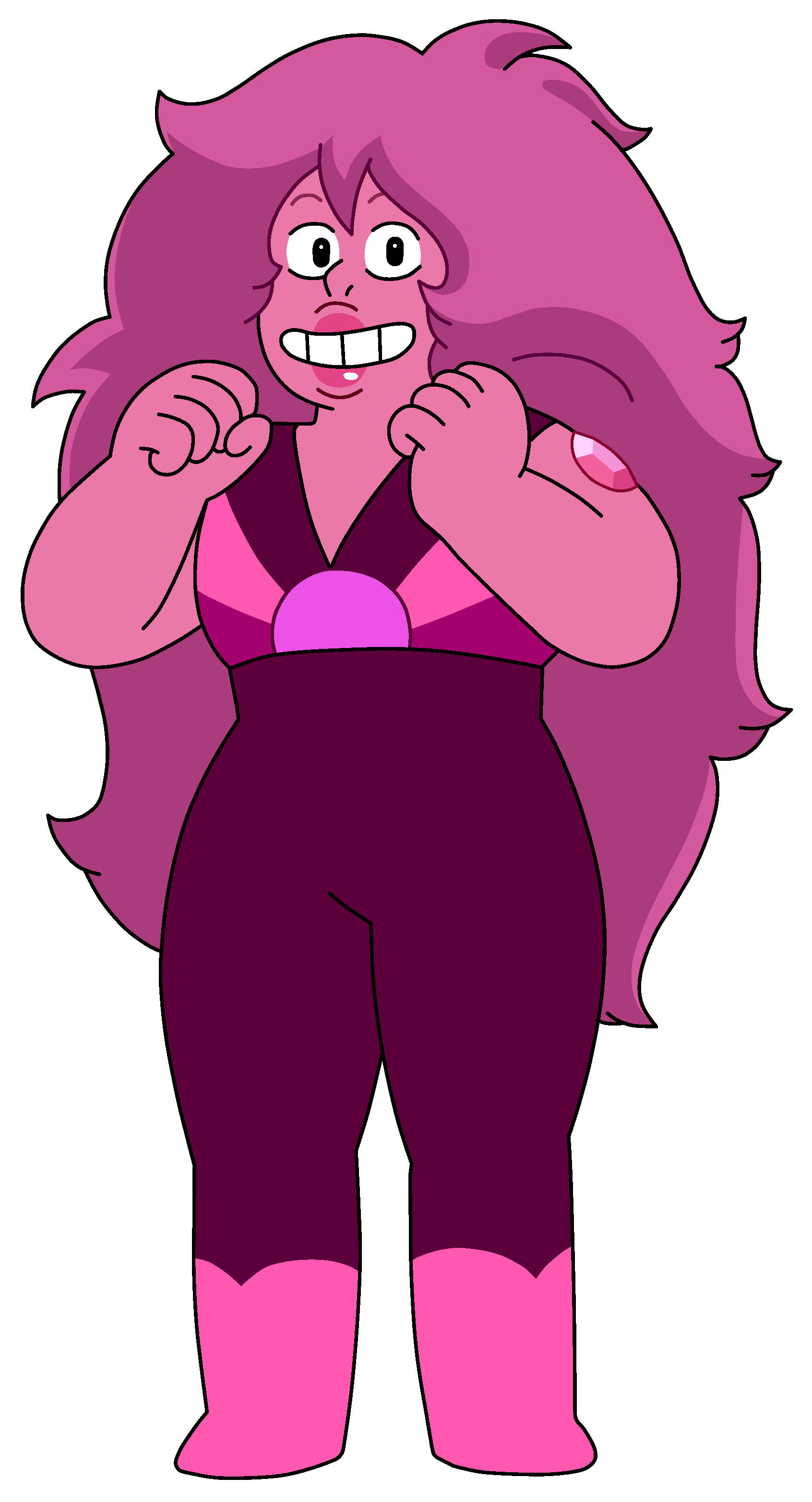 rose quartz steven universe portrait