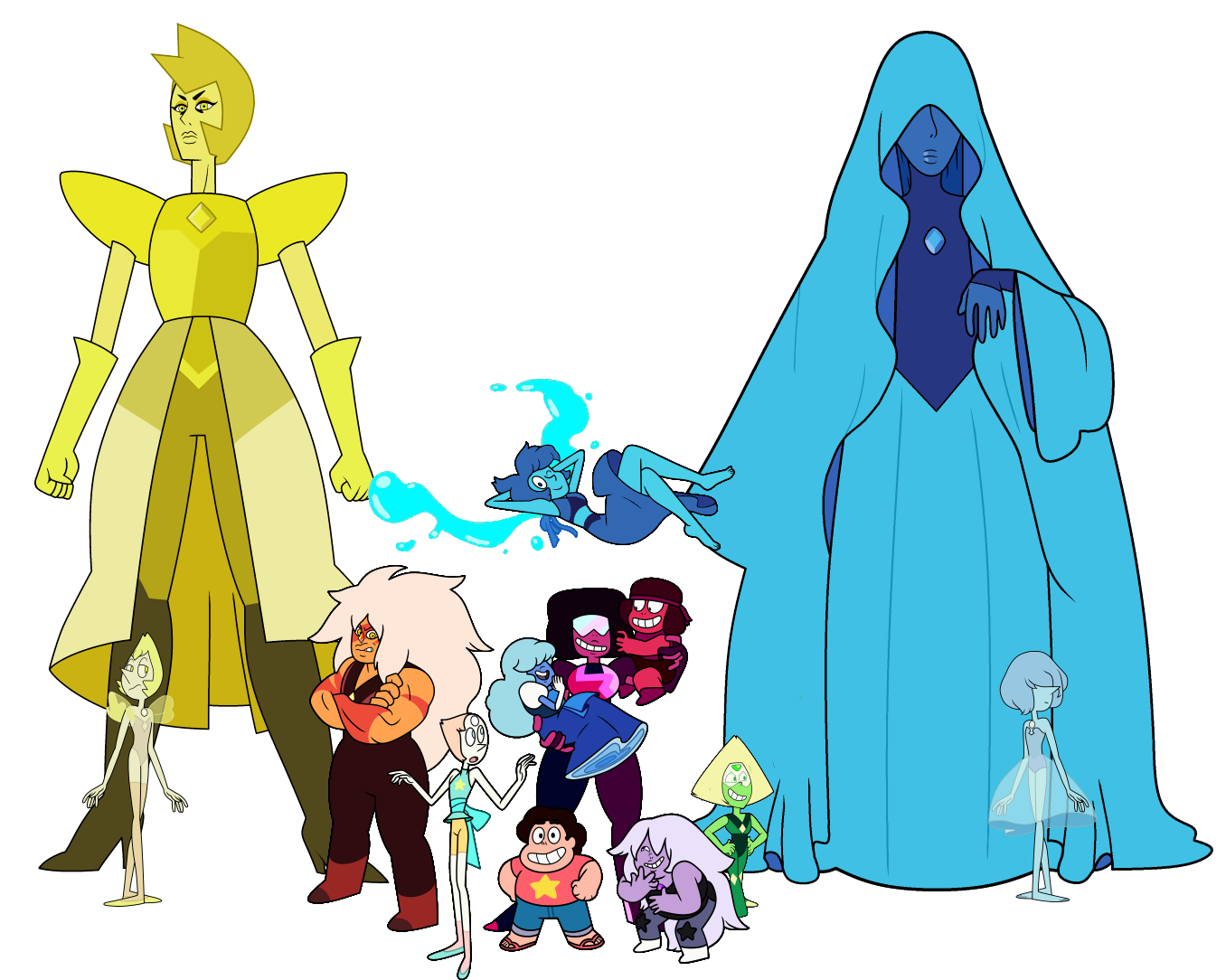 Image All Gems feb 2016.png Steven Universe Wiki FANDOM powered