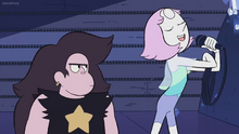 We need to talk Pearl talking into Mic