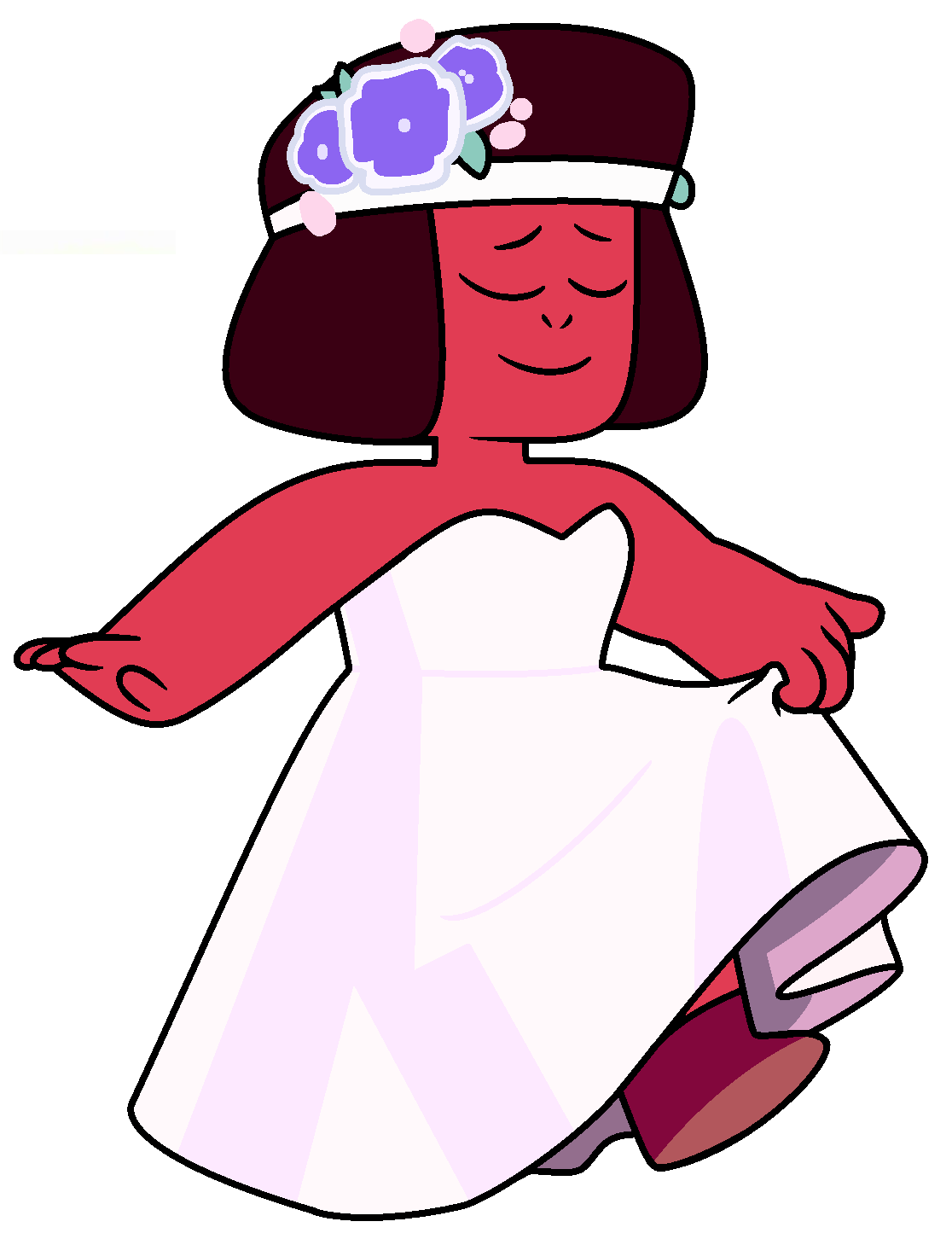 Image Su ruby wedding dress.png Steven Universe Wiki FANDOM