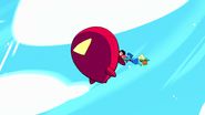 Room For Ruby - Steven Lapis Lazuli Peridot and Pumpkin hanging in the Roaming Eye