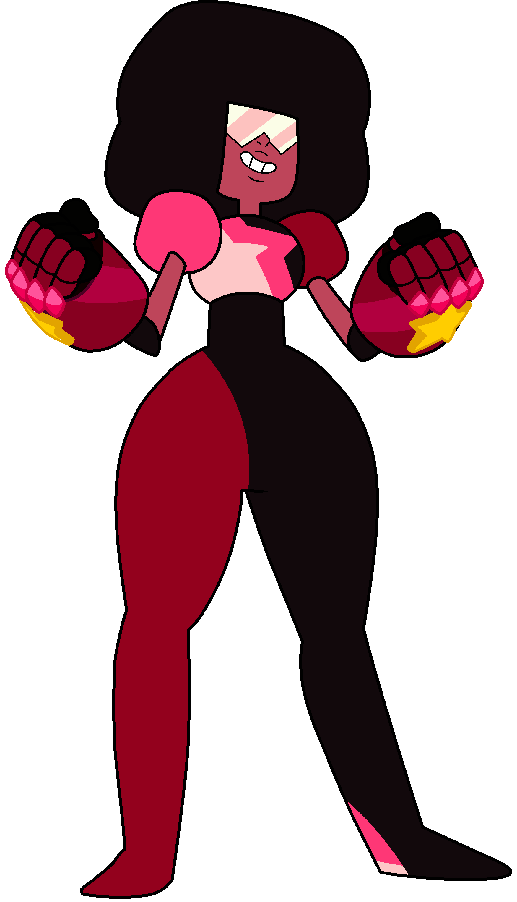 what colors make garnet