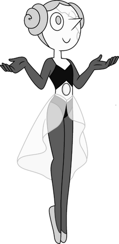 White Diamond's Pearl Minecraft Skin