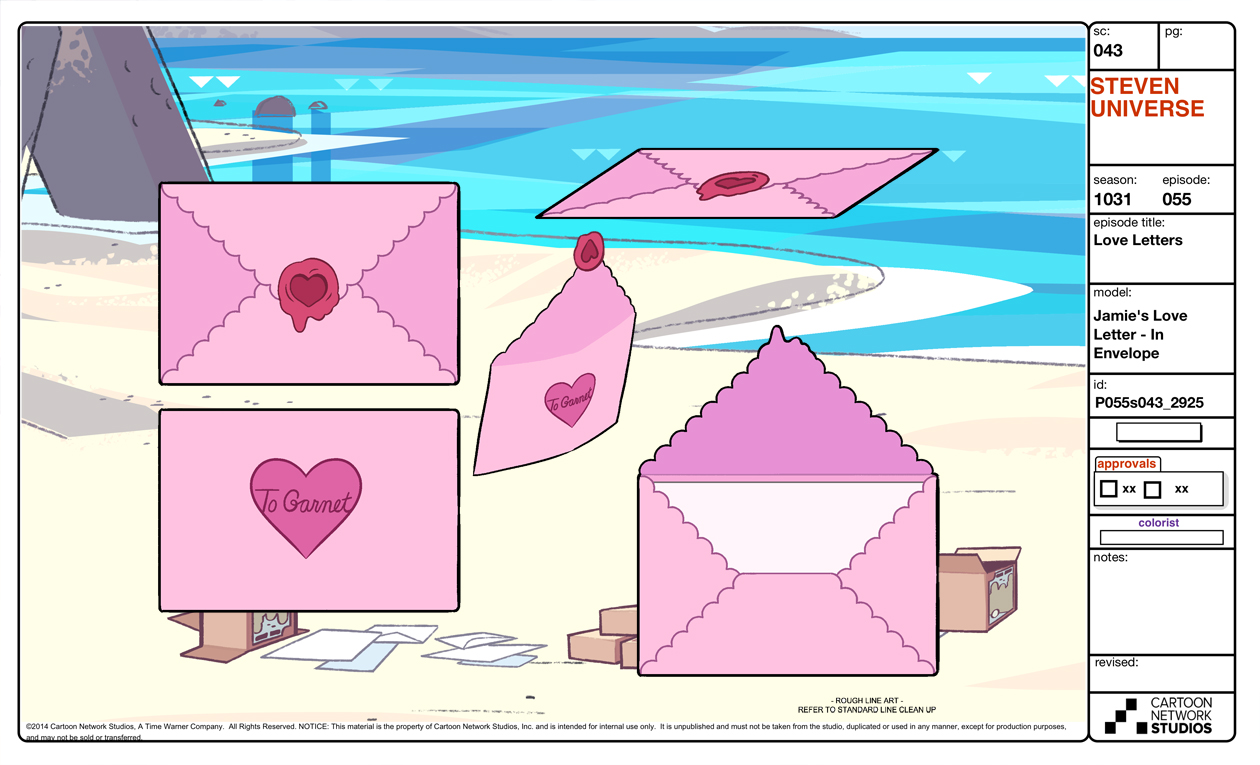 love letters model sheet love letterjpg