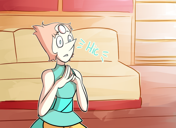 Cute Pearl hiccuping 1