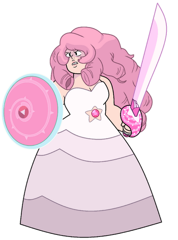 Image result for rose quartz steven universe