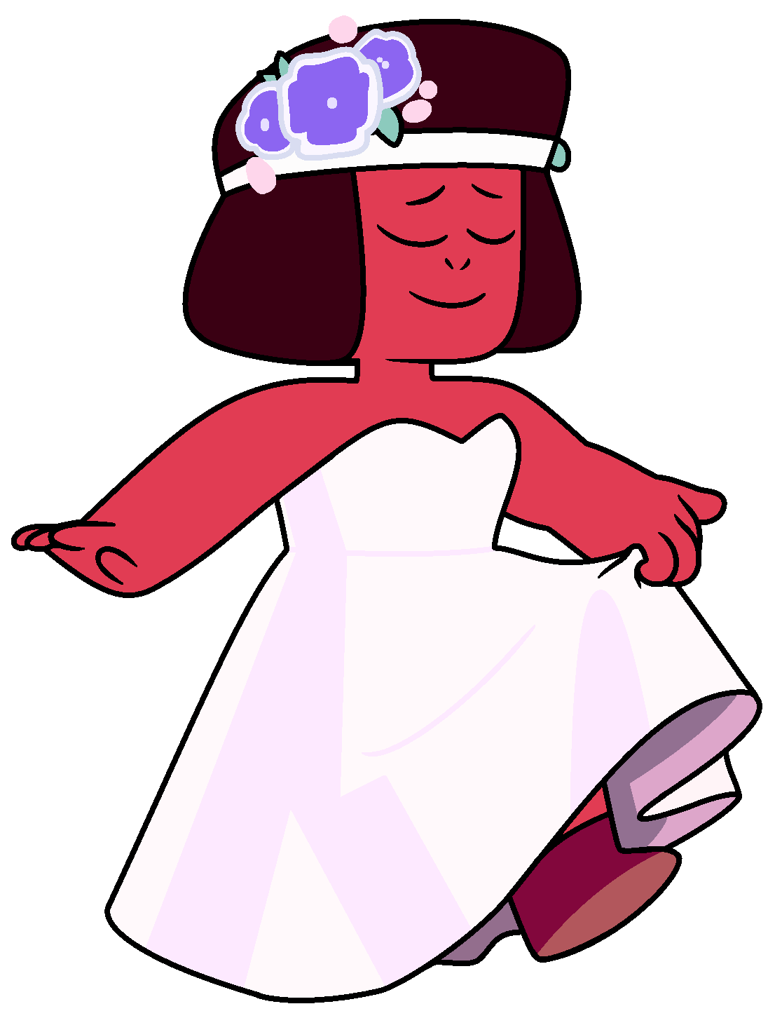 Image Su ruby wedding dress 2.png Steven Universe Wiki FANDOM