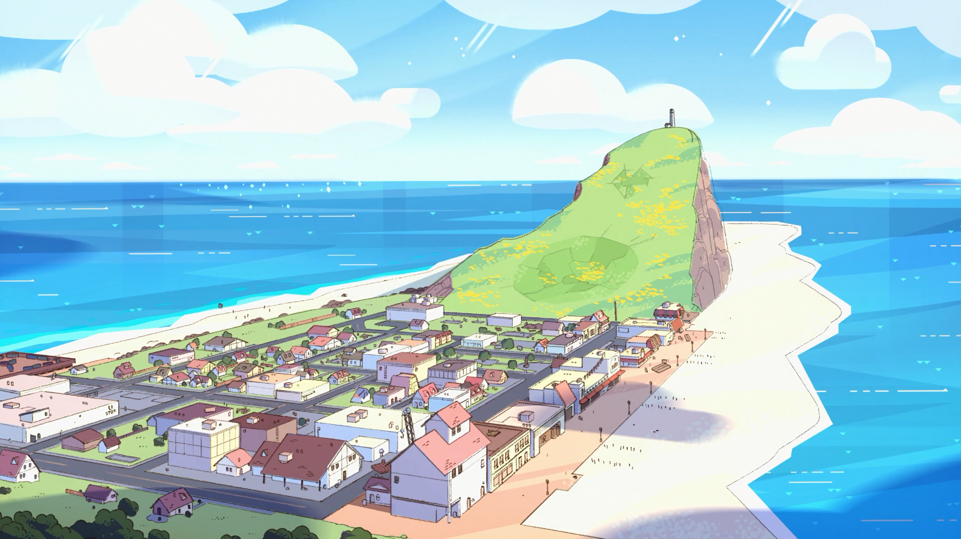 Steven Universe Beach City Wallpaper