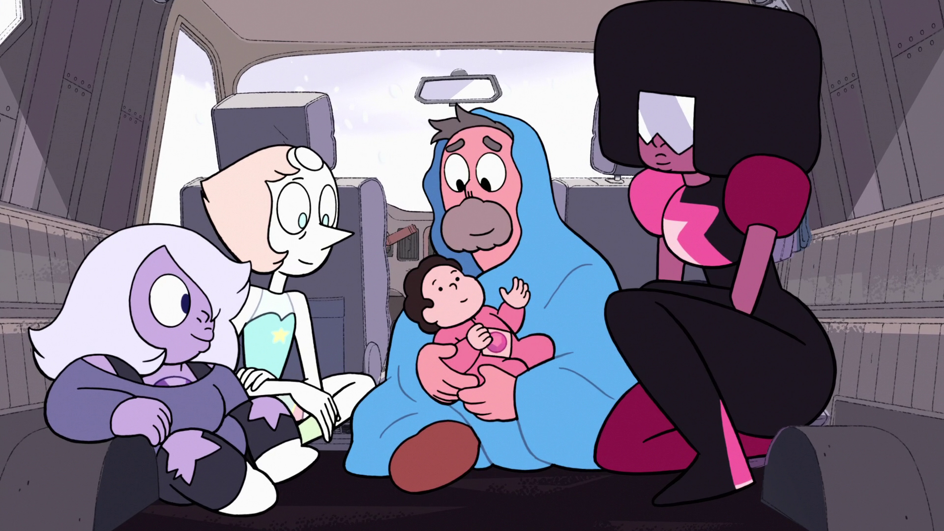 Resultado de imagem para Steven Universo – Três Gems e um Bebê