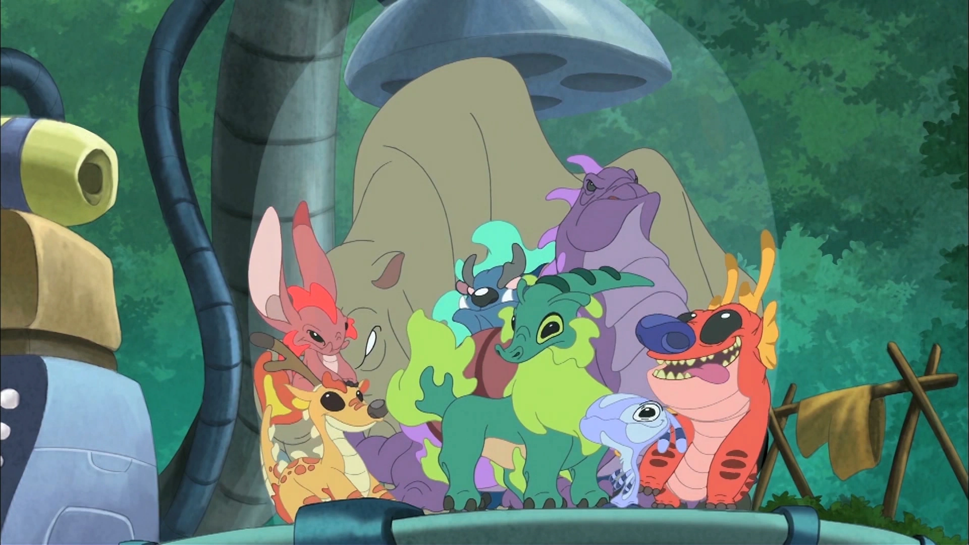 Jumba's Chinese Experiments Lilo and Stitch Wiki Fandom