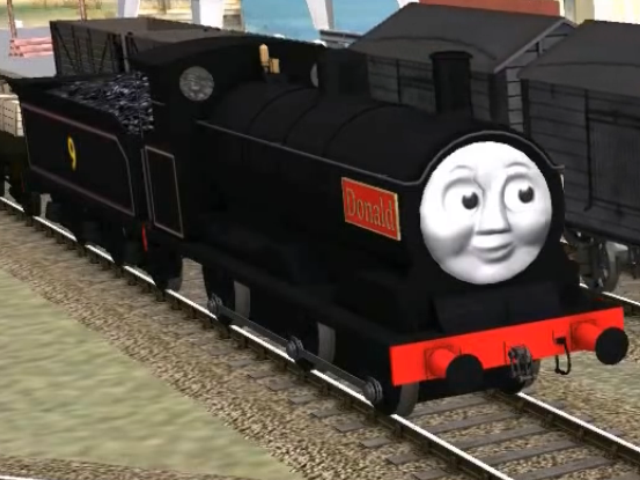 donald and douglas trains