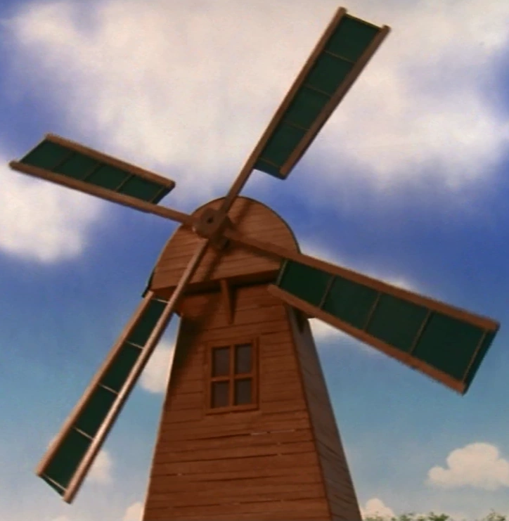 toby's windmill wooden