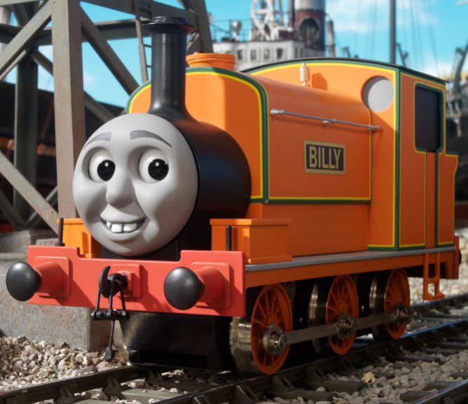 orange thomas train