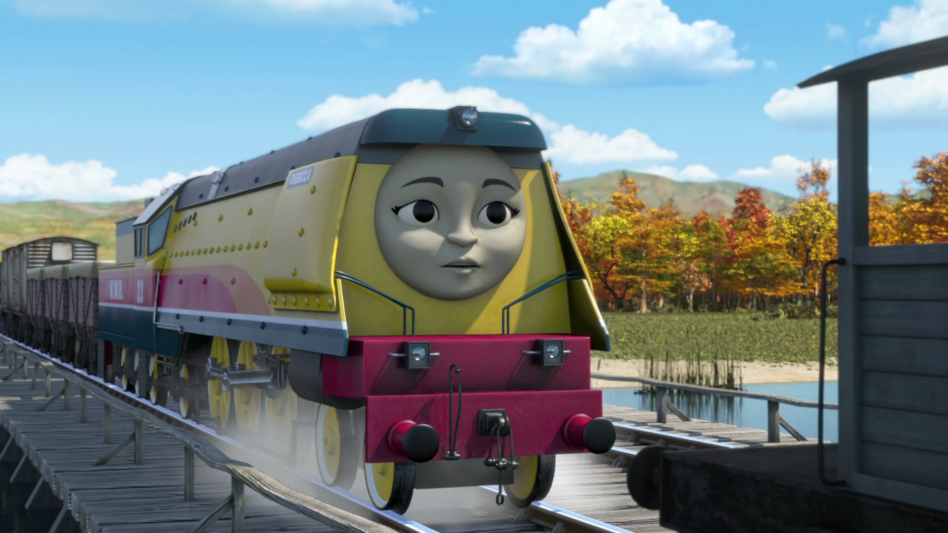 thomas and friends rebecca