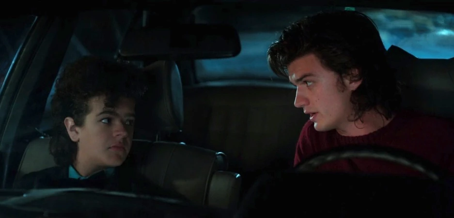 Imagen - Steve y Dustin charlando antes de que este bajara ...