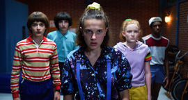 S03-Will, Mike, Eleven, Max and Lucas