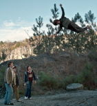 Mike is levitated