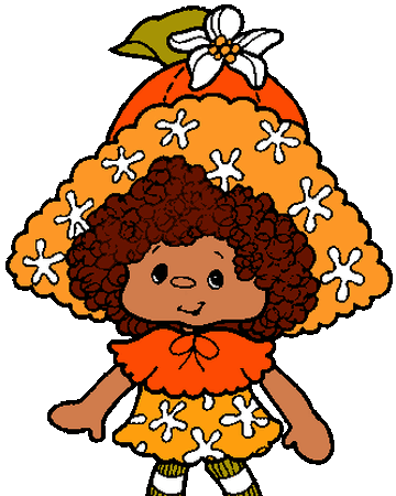 orange blossom strawberry shortcake doll