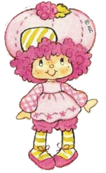 strawberry shortcake raspberry tart doll