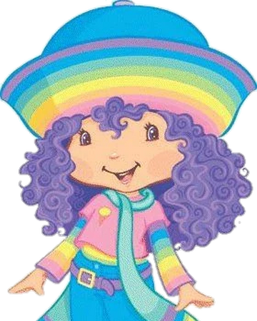 purple girl from strawberry shortcake