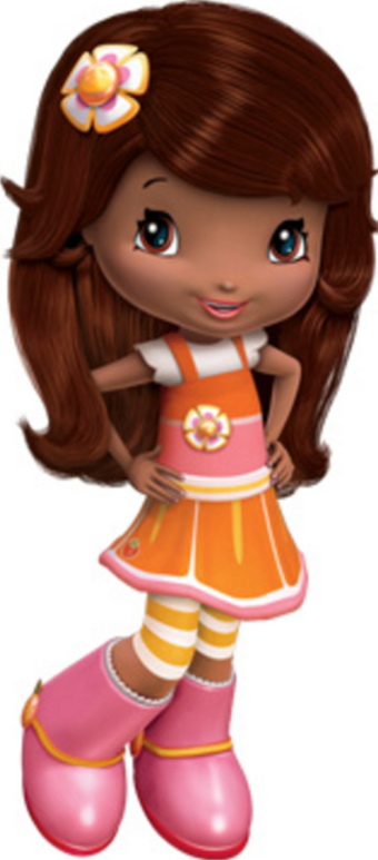 orange girl from strawberry shortcake