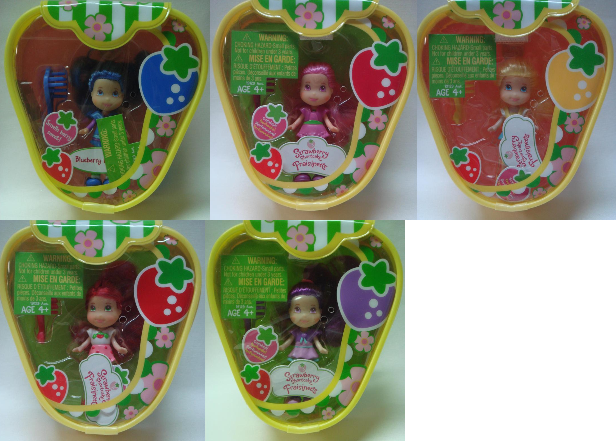 strawberry shortcake mini dolls
