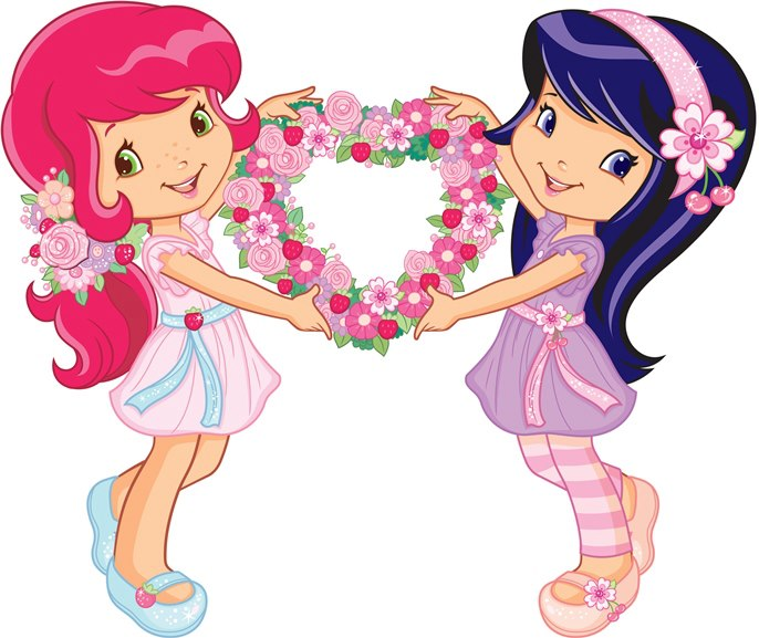 image floral strawberry cherry png strawberry shortcake berry