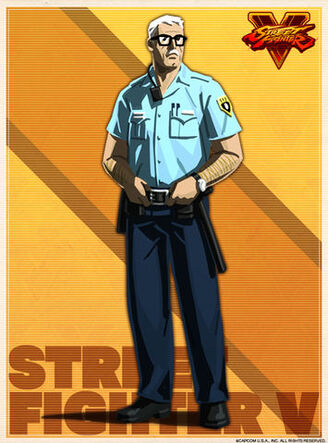 Peter Zonta policial brasileiro de street fighter 5