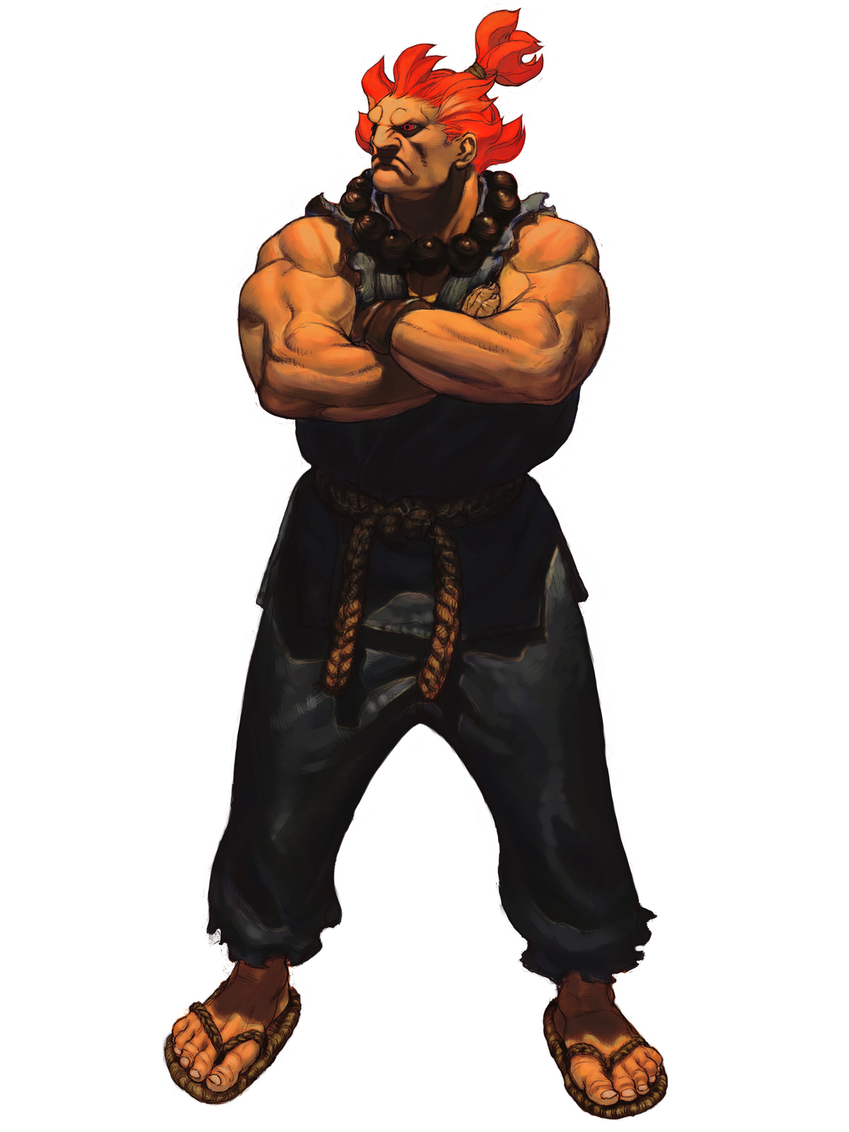 Could Akuma become a more offensively focused character in Street