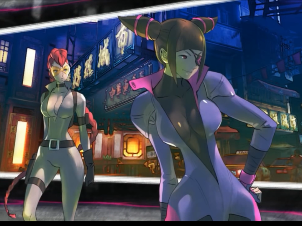 Image C Viper And Juri Han Png Street Fighter Wiki