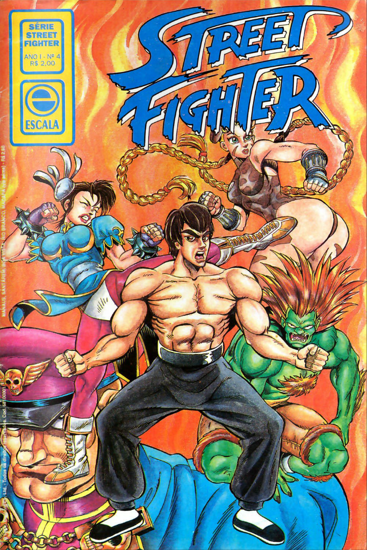 Street Fighter Brazilian Comics Street Fighter Wiki FANDOM