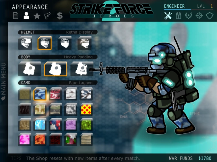 Image Sfh2 appearance.png Strike Force Heroes Wiki FANDOM powered by Wikia