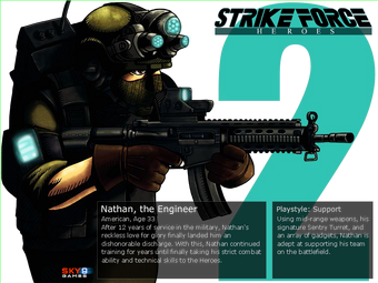 Nathan Strike Force Heroes 2 Wiki Fandom