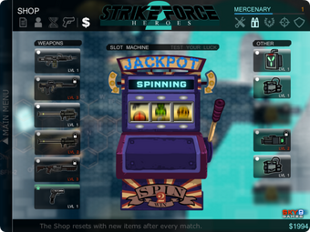 Lucky Strike Slot Machine Rpg