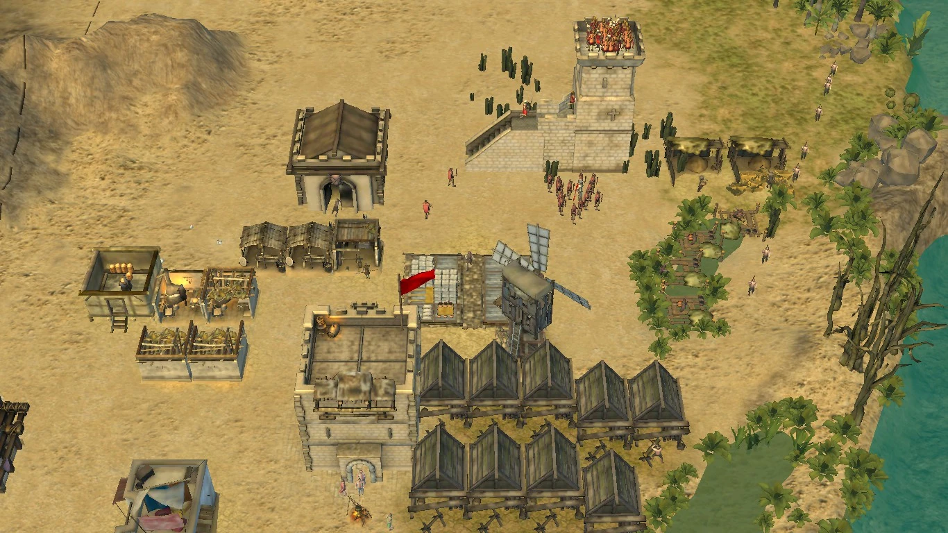 Cara map stronghold crusader 2