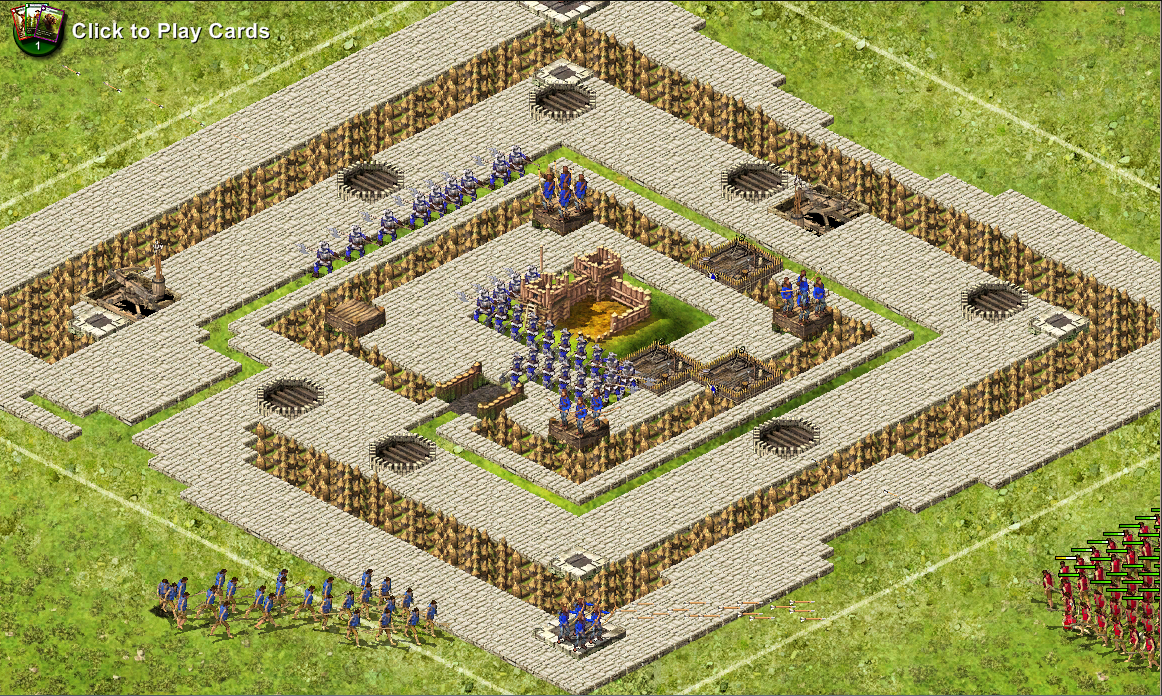 destroy a village stronghold kingdoms
