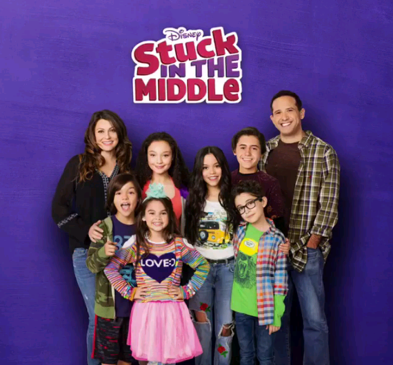 Stuck in the middle. Stuck in the Middle TV Series. Stuck in the Middle TV Series фильмы. Stuck in the Middle Постер.